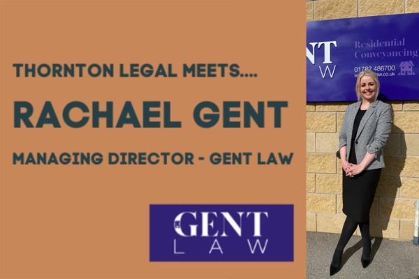 Thornton Legal Recruitment meets our Rachael Gent